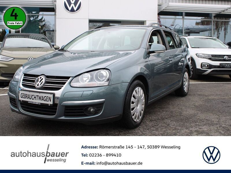 Grün Gebraucht 2007 VW Golf V Comfortline Kombi | 2.980 € (Guter Preis) - Bild 1/4
