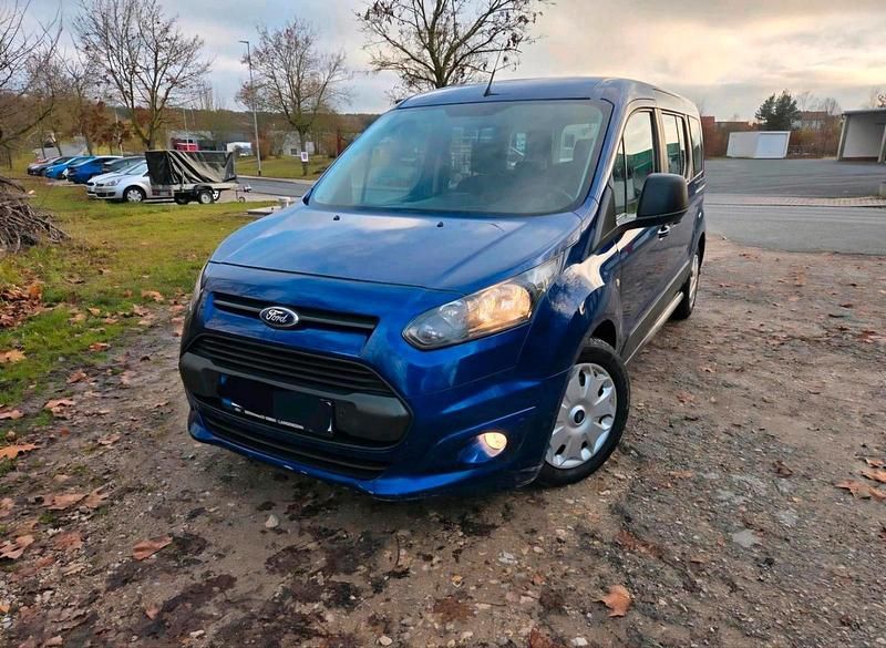 Blau Gebraucht 2015 Ford Tourneo Connect Van / Kleinbus | 6.500 € (Superpreis) - Bild 1/4