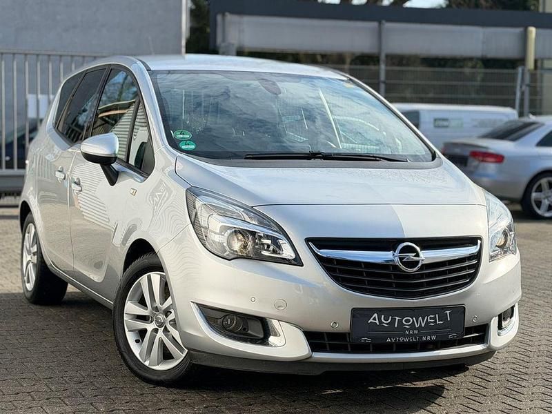 Gebraucht Opel Meriva Style 110 PS (80 kW) 2014 Silber Van / Kleinbus