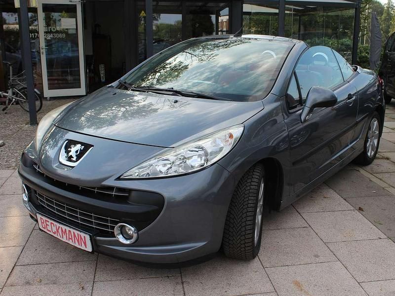 Graumetallic mit schutzlack Gebraucht 2008 Peugeot 207 Sport Cabrio | 3.899 € (Etwas zu teuer) - Bild 1/4