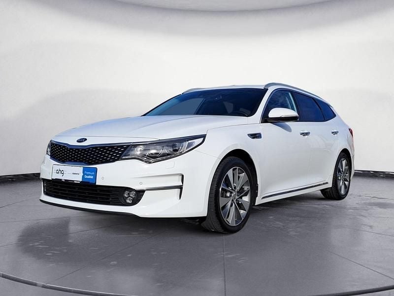 Weiß Gebraucht 2017 Kia Optima Spirit Kombi | 14.820 € (Fairer Preis) - Bild 1/4