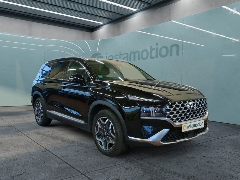 Schwarz Gebraucht 2023 Hyundai Santa Fe Prime SUV | 42.130 € (Fairer Preis) - Bild 1/4