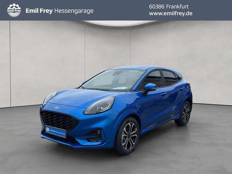 Desert island blue metallic Neu 2024 Ford Puma ST-Line SUV | 24.950 € (Guter Preis) - Bild 1/4