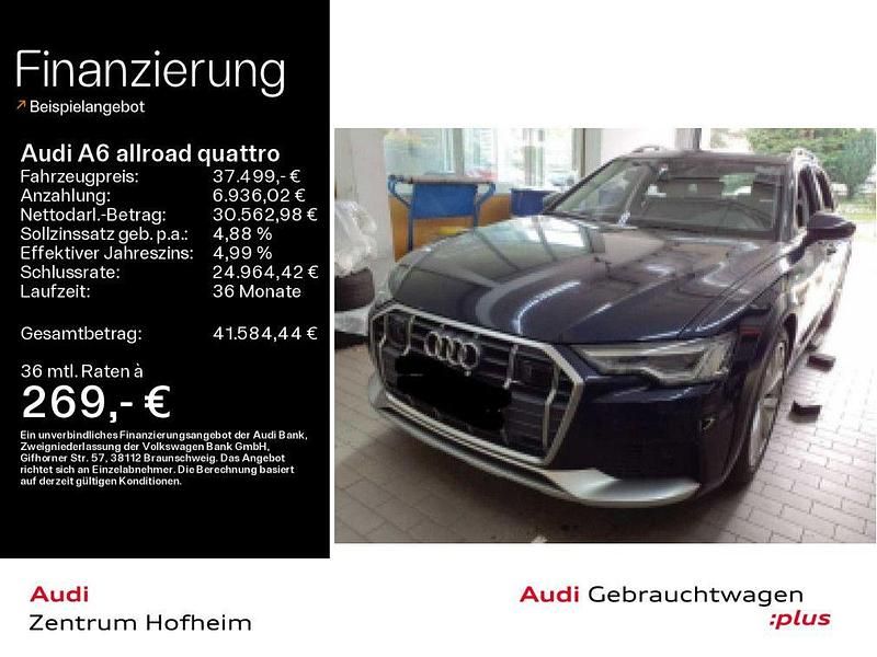 Gebraucht Audi A6 Ambiente 340 PS (250 kW) 2022 Firmamentblau metallic Limousine