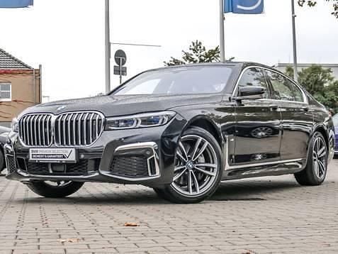 Schwarz Gebraucht 2021 BMW 730 M Sport Limousine | 49.500 € (Guter Preis) - Bild 1/4