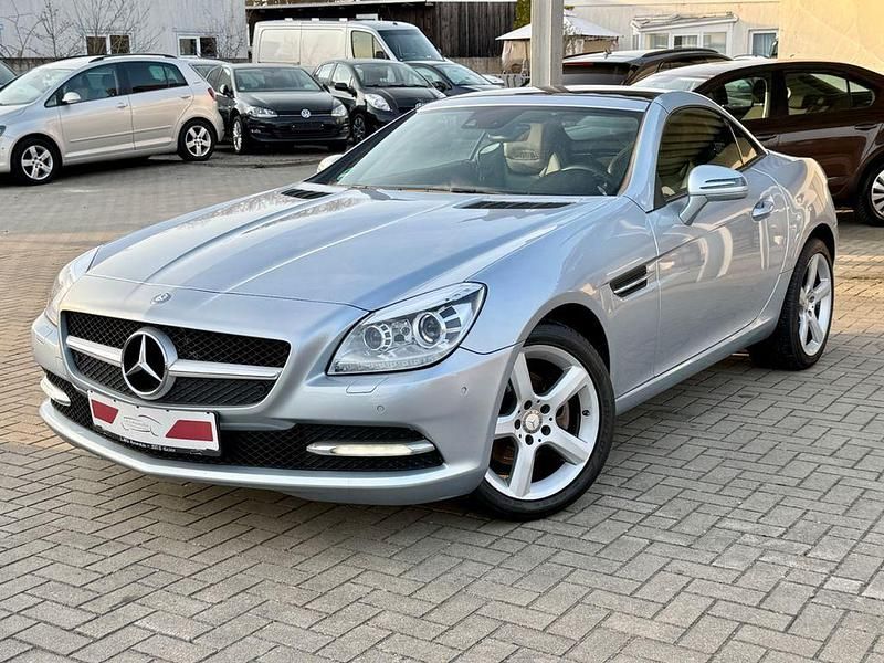 Gebraucht Mercedes SLK200 184 PS (135 kW) 2014 Silber Cabrio
