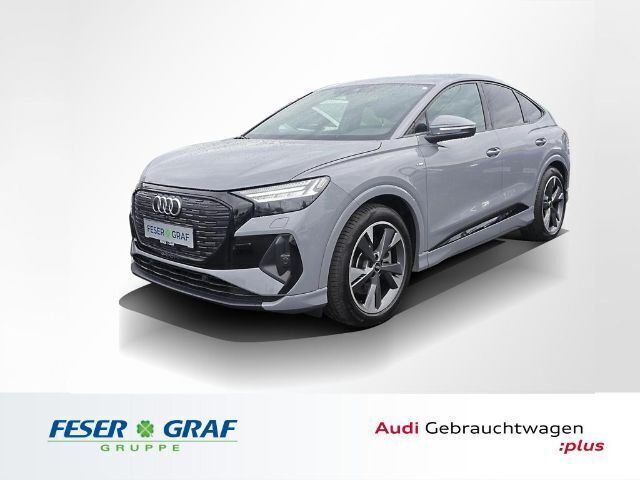 Kieselgrau Gebraucht 2022 Audi Q4 Sportback e-tron Basis SUV | 32.940 € (Fairer Preis) - Bild 1/4