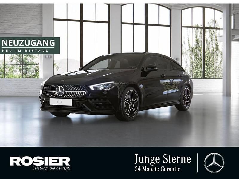Schwarz / nachtschwarz Gebraucht 2023 Mercedes CLA250 Shooting Brake AMG Kombi | 32.885 € (Fairer Preis) - Bild 1/4