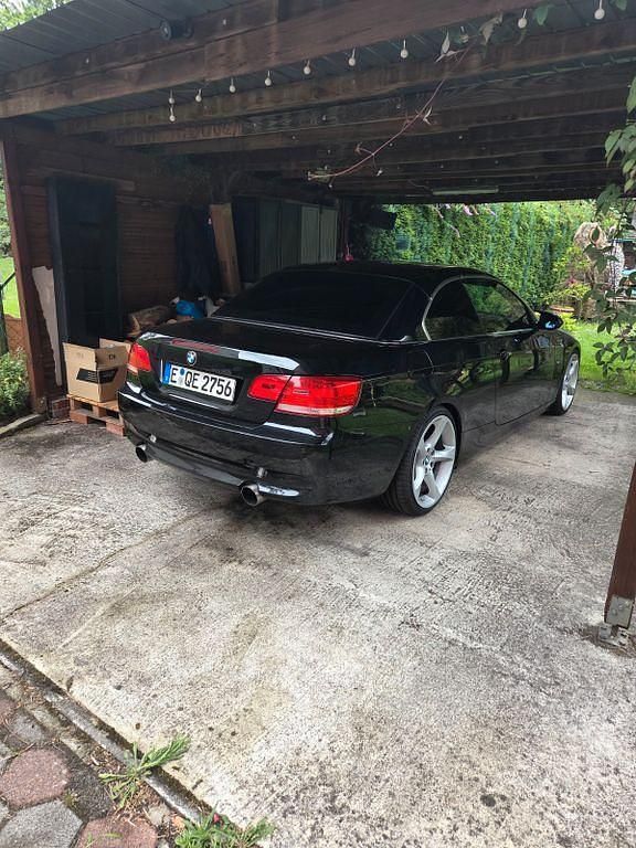 Schwarz Gebraucht 2007 BMW 335 Cabriolet Cabrio | 18.500 € - Bild 1/4