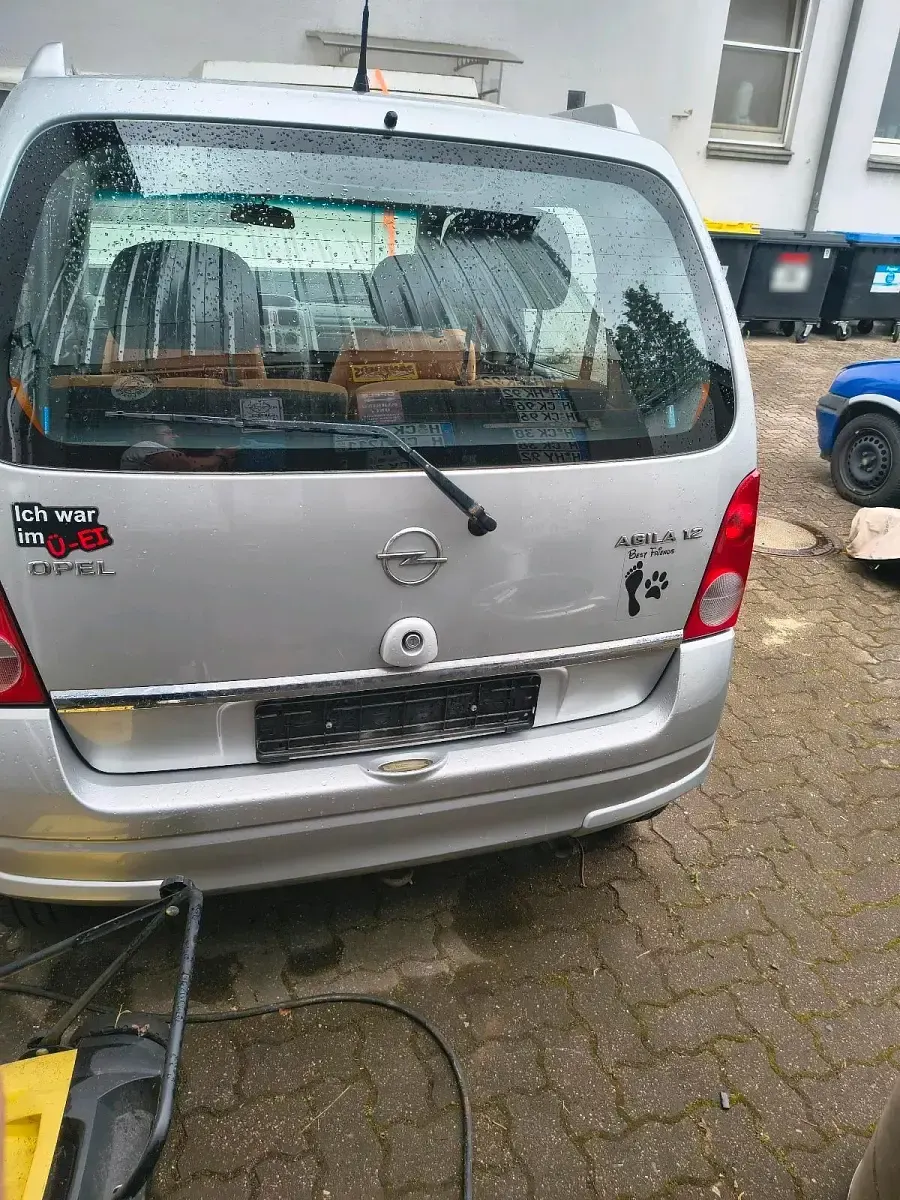 Gebraucht Opel Agila Njoy 75 PS (55 kW) 2002 Silber Van / Kleinbus