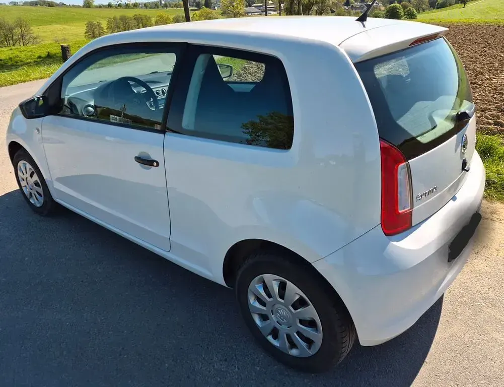 Gebraucht Skoda Citigo Ambition 60 PS (44 kW) 2017 Weiß Kleinwagen