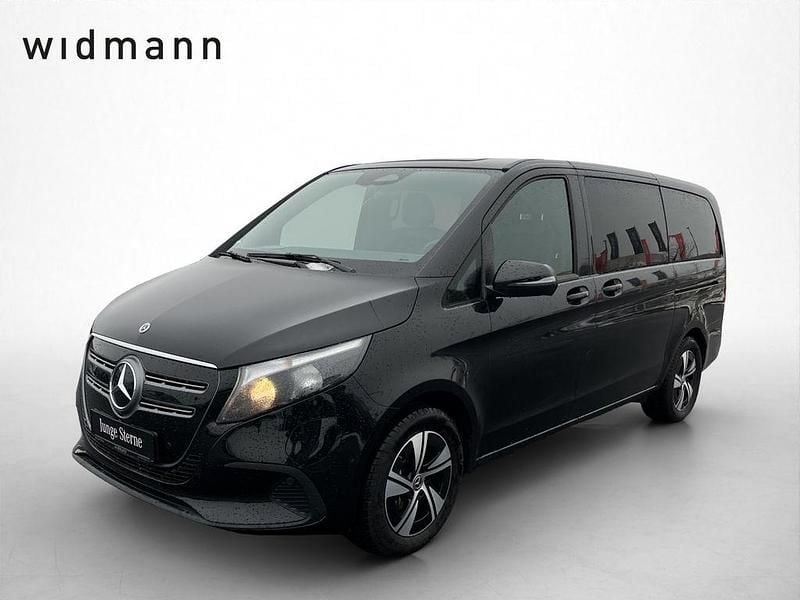Obsidianschwarz metallic Gebraucht 2024 Mercedes EQV300 Van / Kleinbus | 46.886 € (Guter Preis) - Bild 1/4