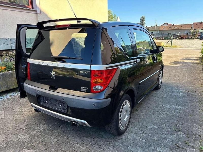 Gebraucht Peugeot 1007 RC 109 PS (80 kW) 2007 Farbe schwarz obsidiung Van / Kleinbus