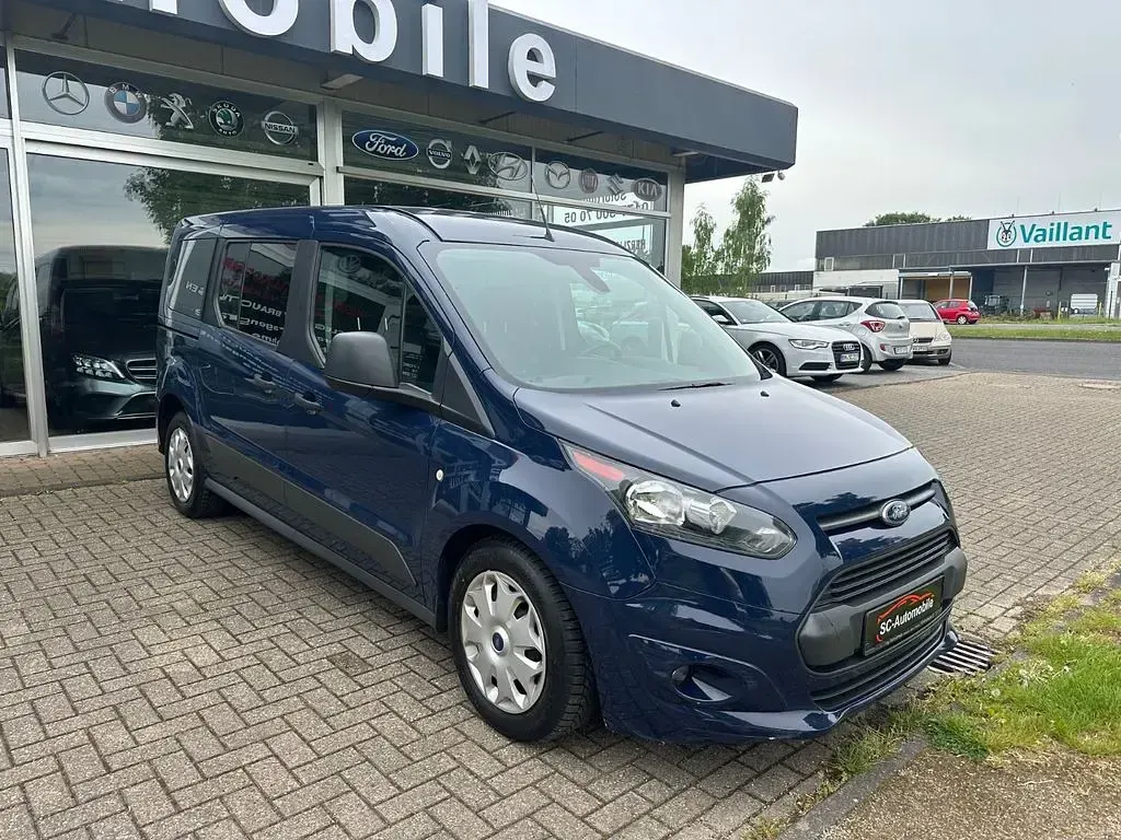 Gebraucht Ford Transit Connect 101 PS (74 kW) 2017 Blazer blue Van / Kleinbus