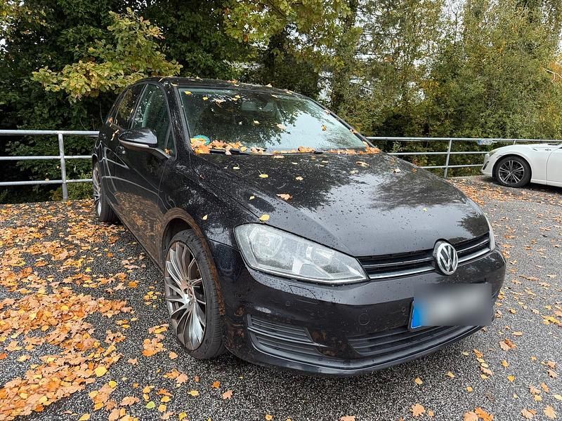 Schwarz Gebraucht 2014 VW Golf VII Comfortline Limousine | 6.800 € (Fairer Preis) - Bild 1/4