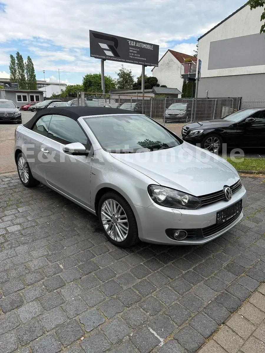 Gebraucht VW Golf Cabriolet Cup 105 PS (77 kW) 2014 Silber Cabrio