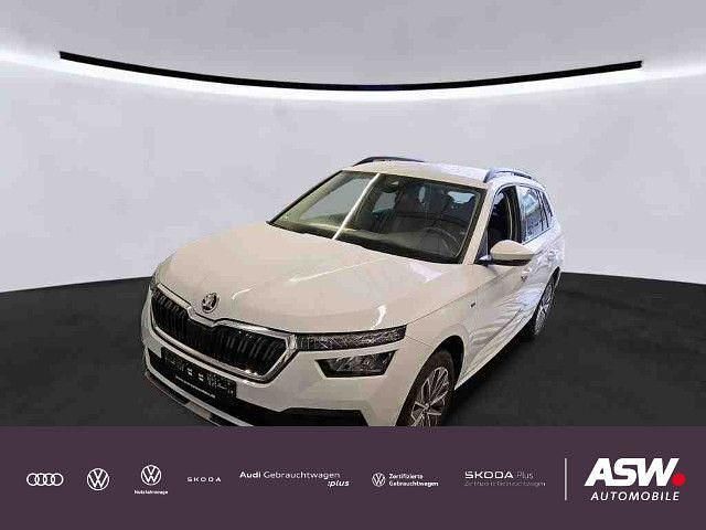 Moonweiß perleffekt Gebraucht 2021 Skoda Kamiq Clever SUV | 21.830 € (Fairer Preis) - Bild 1/4