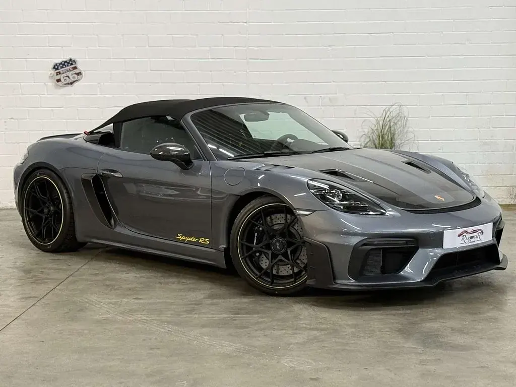 Gebraucht Porsche 718 Spyder 500 PS (367 kW) 2024 1h1v vanadiumgraumetallic Cabrio