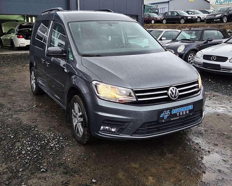 Gebraucht VW Caddy Comfortline 131 PS (96 kW) 2019 Indiumgrau metallic Van / Kleinbus