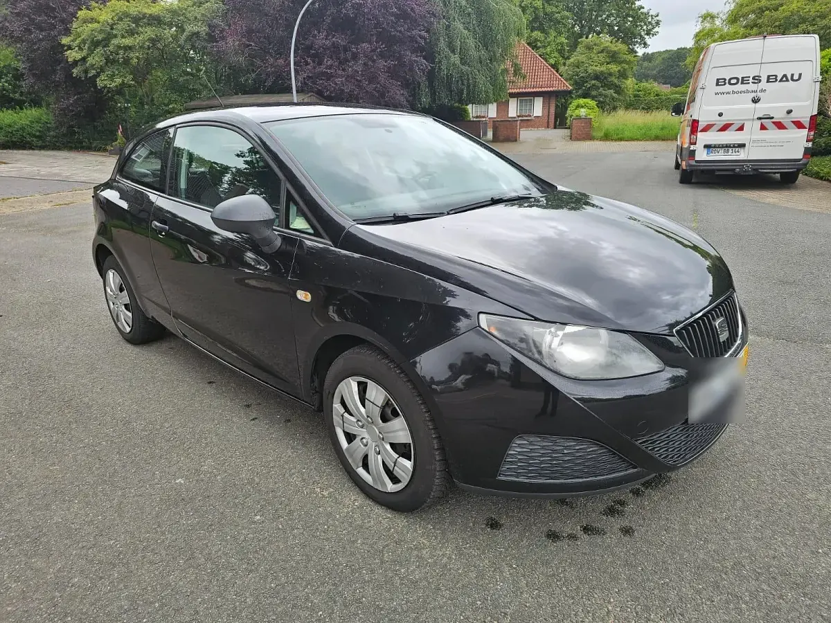 Gebraucht Seat Ibiza 60 PS (44 kW) 2011 Schwarz Kleinwagen