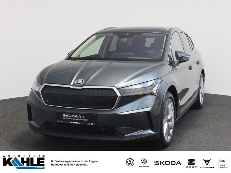 Quarzgrau Gebraucht 2021 Skoda Enyaq iV Loft SUV | 29.990 € (Fairer Preis) - Bild 1/4