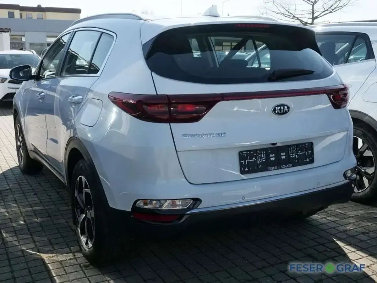 Gebraucht Kia Sportage Vision 177 PS (130 kW) 2019 Cararraweiss SUV