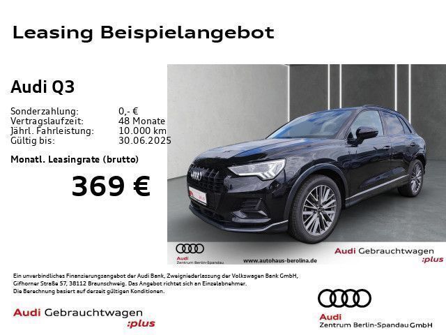 Mythosschwarz metallic Gebraucht 2024 Audi Q3 Sport SUV | 38.314 € (Fairer Preis) - Bild 1/4