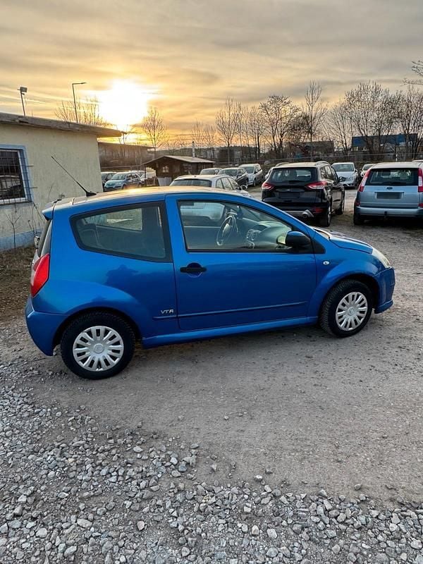 Gebraucht Citroën C2 60 PS (44 kW) 2007 Blau Kleinwagen
