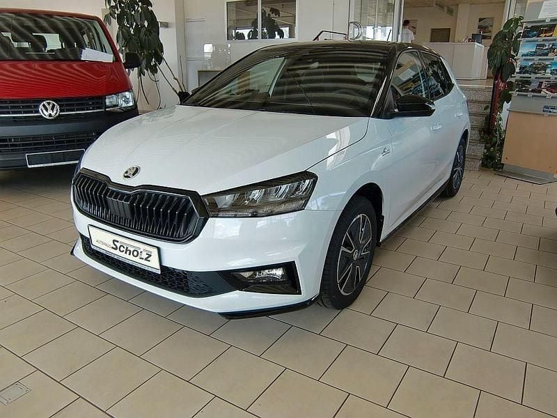 Weiß Gebraucht 2024 Skoda Fabia Monte Carlo Limousine | 18.950 € (Guter Preis) - Bild 1/4