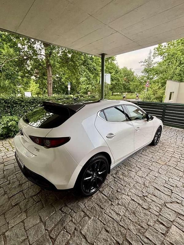 Gebraucht Mazda 3 253 PS (186 kW) 2020 Weiß Kleinwagen