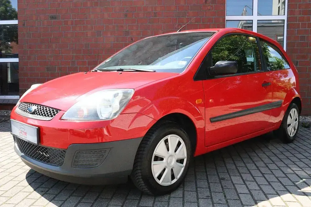 Brugt Ford Fiesta Basis 60 HK (44 kW) 2008 Rød Hatchback
