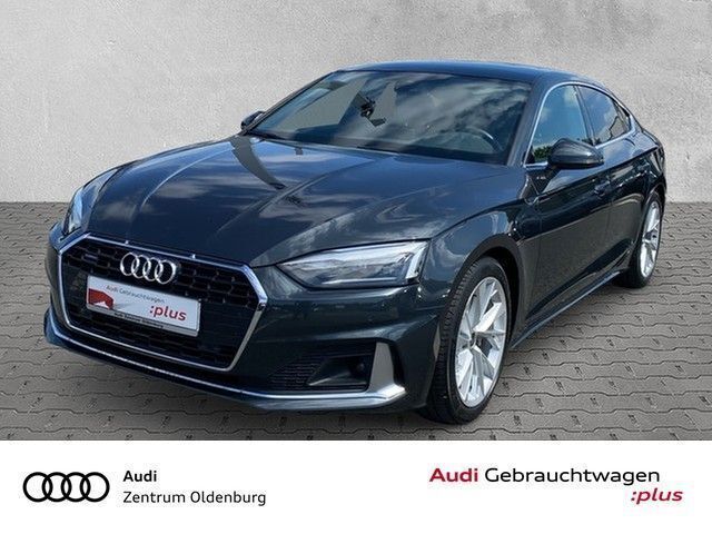 Manhattangrau metallic Gebraucht 2021 Audi A5 Sportback Advanced Limousine | 31.978 € (Fairer Preis) - Bild 1/4