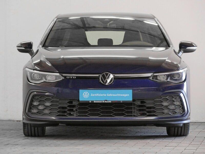 Gebraucht VW Golf VIII GTD 200 PS (147 kW) 2022 Blau Limousine