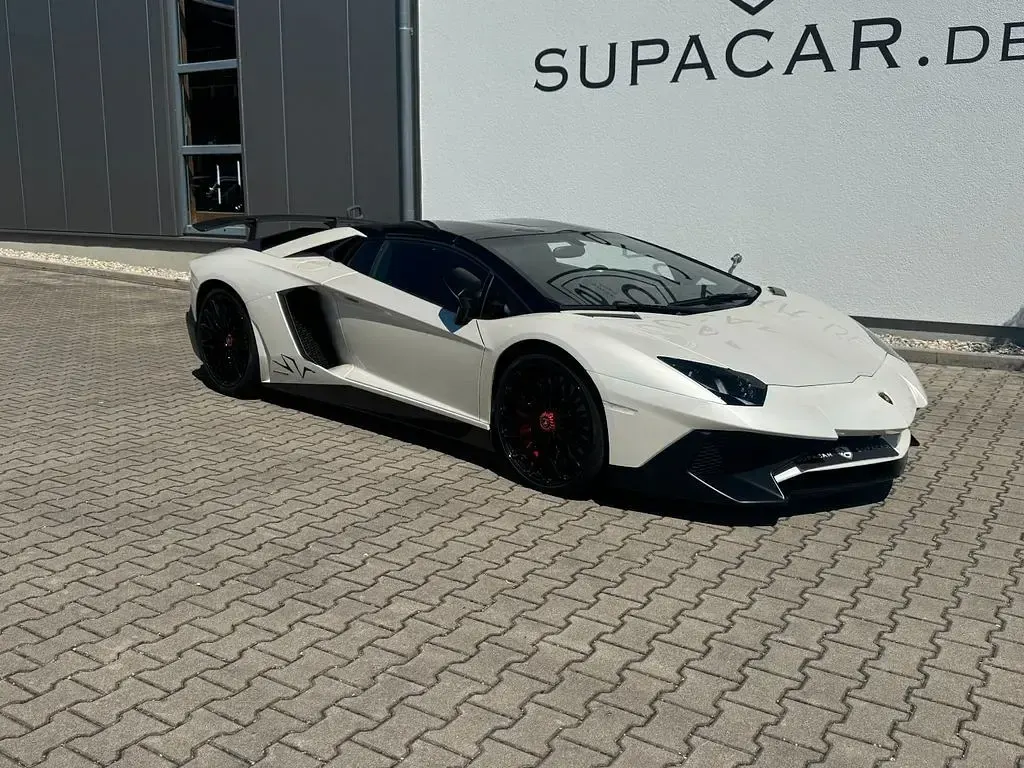 Gebraucht Lamborghini Aventador 751 PS (552 kW) 2017 Weiß Cabrio