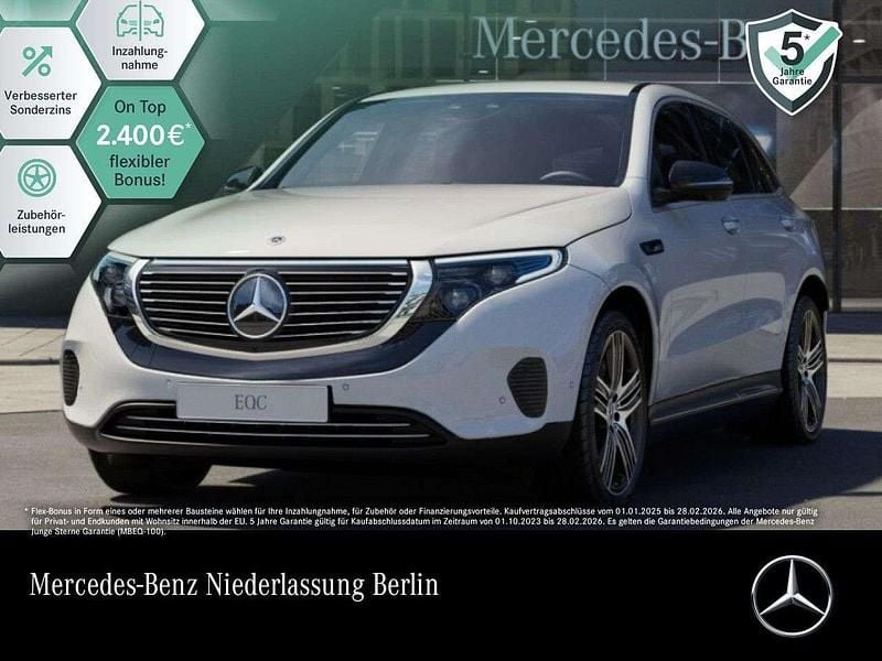 Weiß Gebraucht 2020 Mercedes EQC400 SUV | 28.990 € (Superpreis) - Bild 1/3