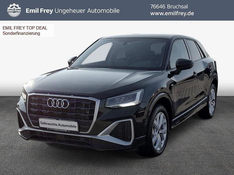Schwarz Gebraucht 2023 Audi Q2 S-Line SUV | 25.900 € (Superpreis) - Bild 1/3