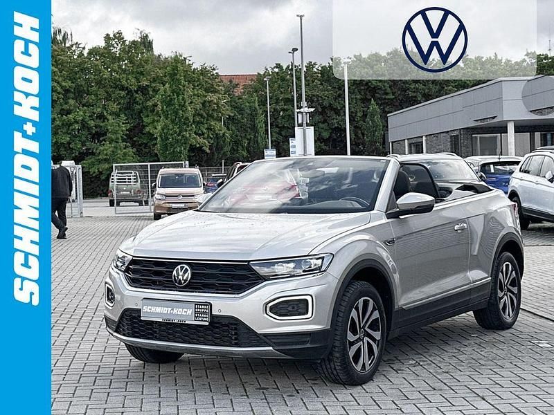 Silber Gebraucht 2022 VW T-Roc Cabriolet Active Cabrio | 24.990 € (Fairer Preis) - Bild 1/4