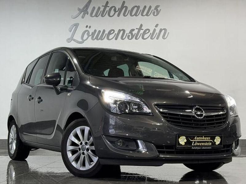 Grau Gebraucht 2014 Opel Meriva Edition Van / Kleinbus | 10.480 € (Teuer) - Bild 1/4