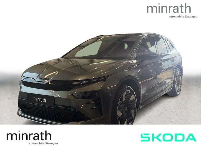 Grau Gebraucht 2025 Skoda Enyaq iV RS SUV | 55.870 € (Fairer Preis) - Bild 1/4