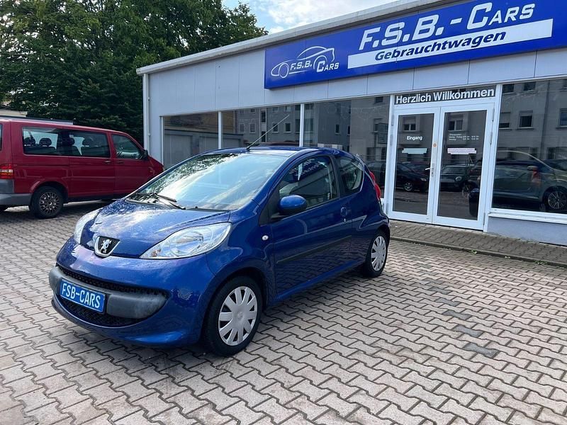Blau Gebraucht 2006 Peugeot 107 Filou Kleinwagen | 850 € - Bild 1/4