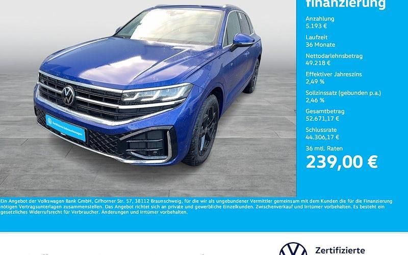 Gebraucht VW Touareg R-line 231 PS (169 kW) 2024 Lapiz blue metallic SUV