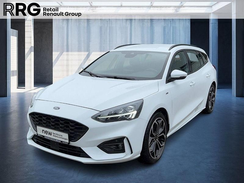 Weiß Gebraucht 2022 Ford Focus ST-Line Kombi | 20.989 € (Fairer Preis) - Bild 1/3