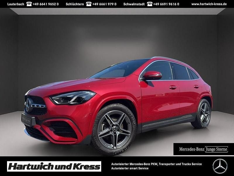 Rot Gebraucht 2024 Mercedes GLA220 AMG line SUV | 51.590 € (Teuer) - Bild 1/4