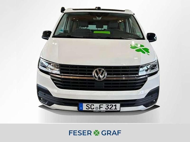 Candyweiß/ schwarz Gebraucht 2024 VW T6.1 California Van | 72.900 € - Bild 1/4