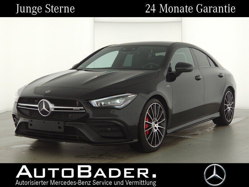 191 kosmosschwarz Gebraucht 2023 Mercedes CLA35 AMG AMG Coupé | 44.495 € (Guter Preis) - Bild 1/4