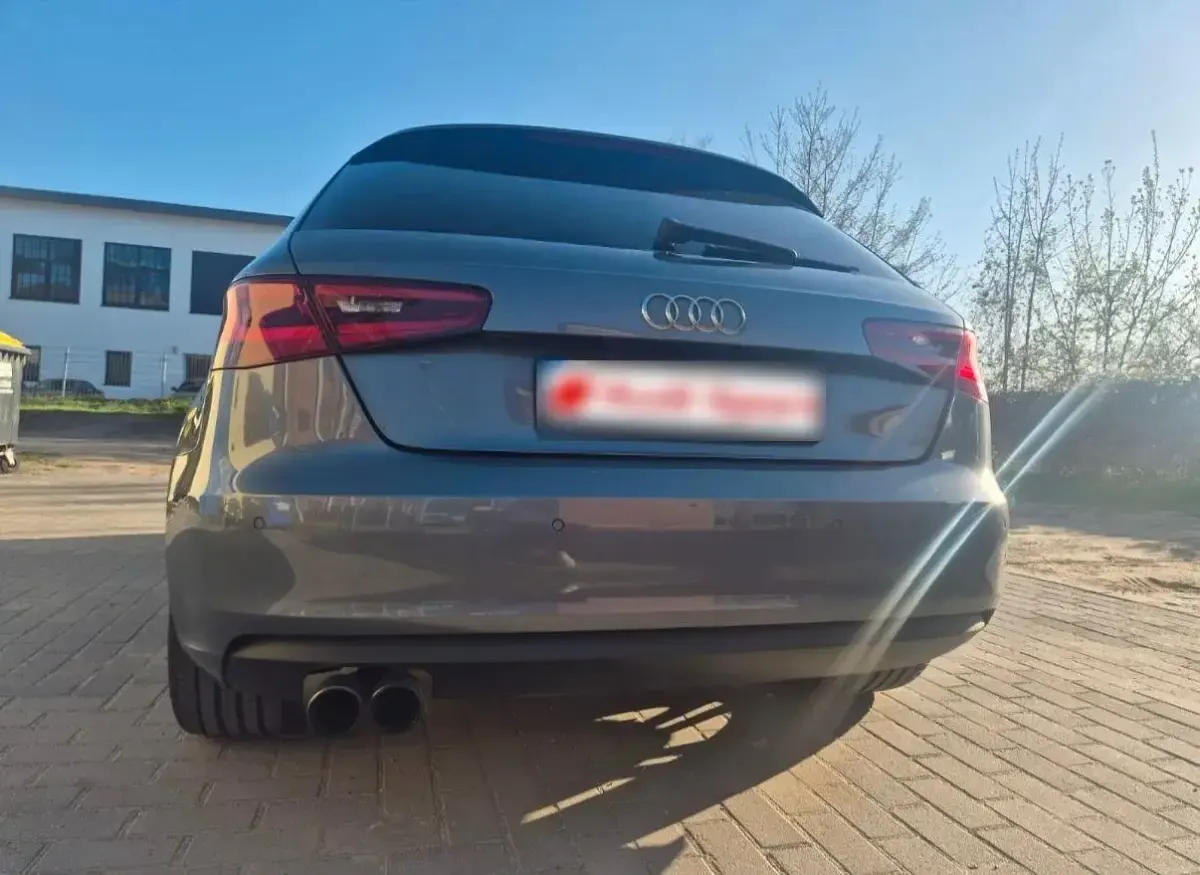 Second-hand Audi A3 S-Line 122 CP (89 kW) 2013 Gri Berlinǎ