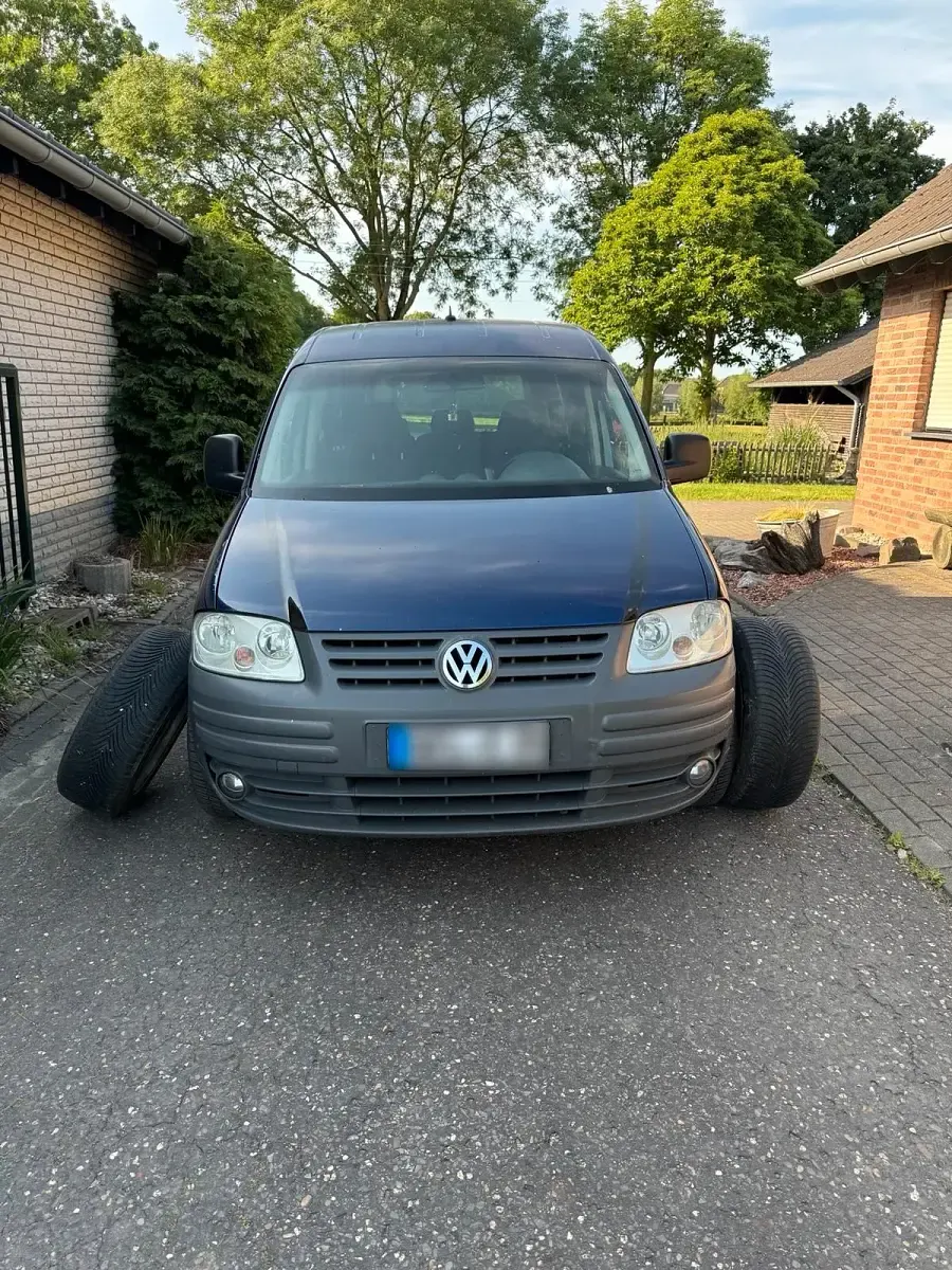 Gebraucht VW Caddy 70 PS (51 kW) 2004 Blau Van / Kleinbus