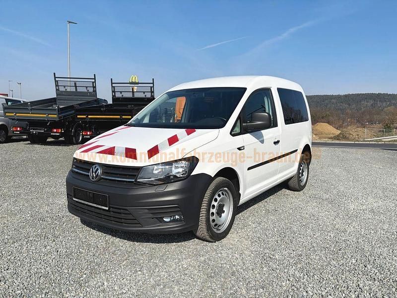 Gebraucht VW Caddy 122 PS (89 kW) 2020 Weiß Van / Kleinbus