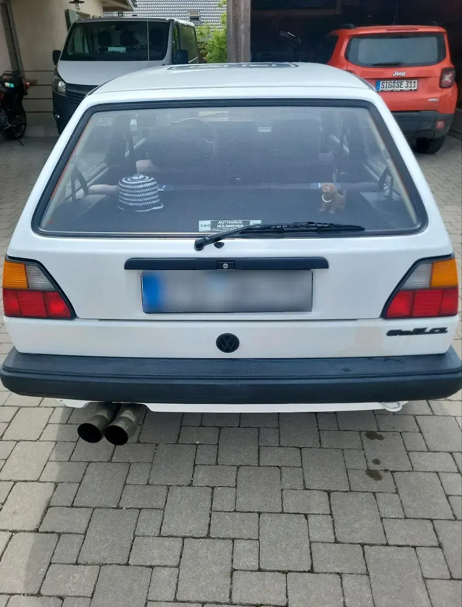Gebraucht VW Golf II 54 PS (39 kW) 1990 Weiß Kleinwagen