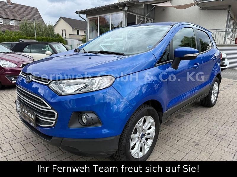 Blau Gebraucht 2017 Ford Ecosport Trend SUV | 9.599 € (Fairer Preis) - Bild 1/4